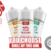 Four Seasons E-Juice Bundle 3 60ml (180ml)