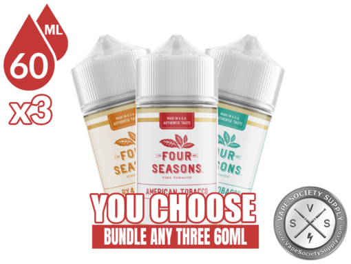 Four Seasons E-Juice Bundle 3 60ml (180ml)