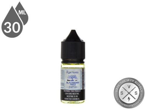 Ripe Vape Synthetic Salt 30ml Blackberry Freez E Juice