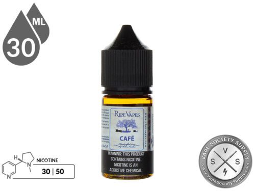 Ripe Vape Synthetic Salt 30ml Cafe E Liquid