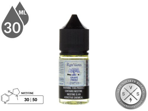 Ripe Vape Synthetic Salt 30ml Grape Freez E Liquid