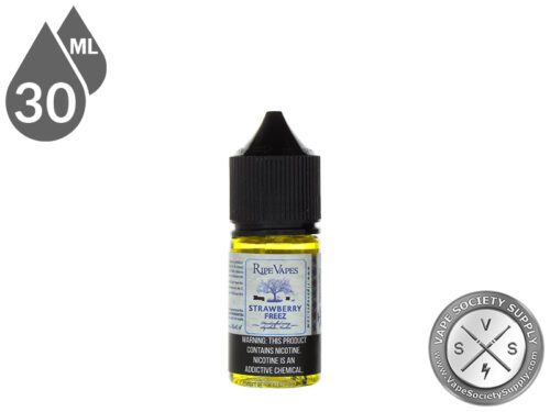 Ripe Vape Synthetic Salt 30ml Strawberry Freez E Liquid