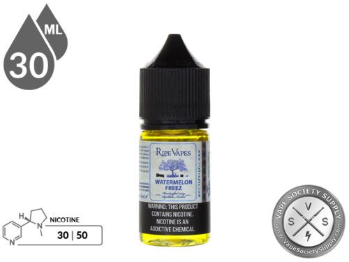 Ripe Vape Synthetic Salt 30ml Watermelon Freez EJuice