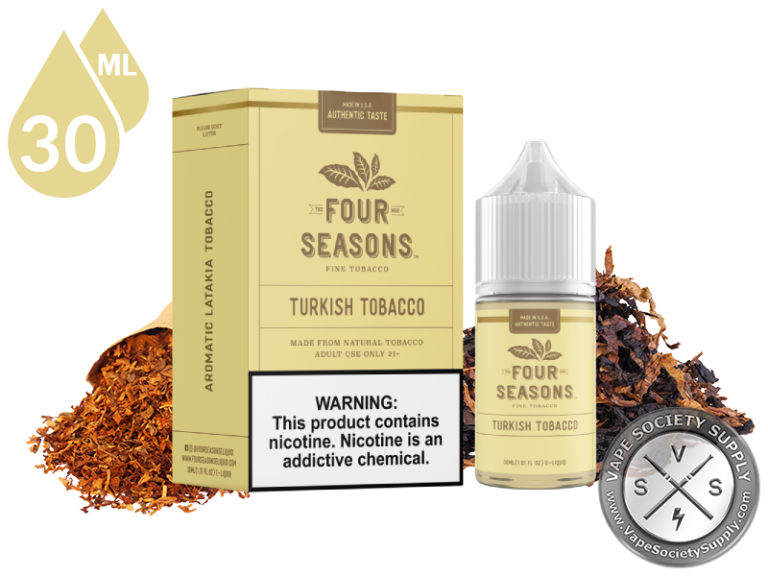 Turkish Tobacco By Four Seasons E-Liquid