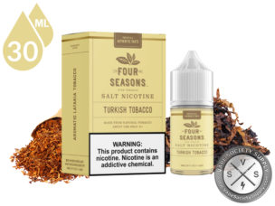 Turkish Tobacco By Four Seasons Salt Nicotine ejuice