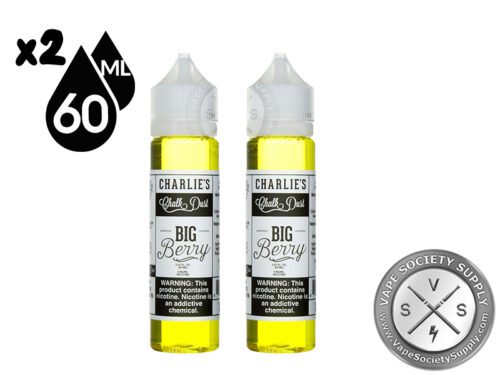 Charlies Chalk Dust Bundle 60ml Big Berry x2