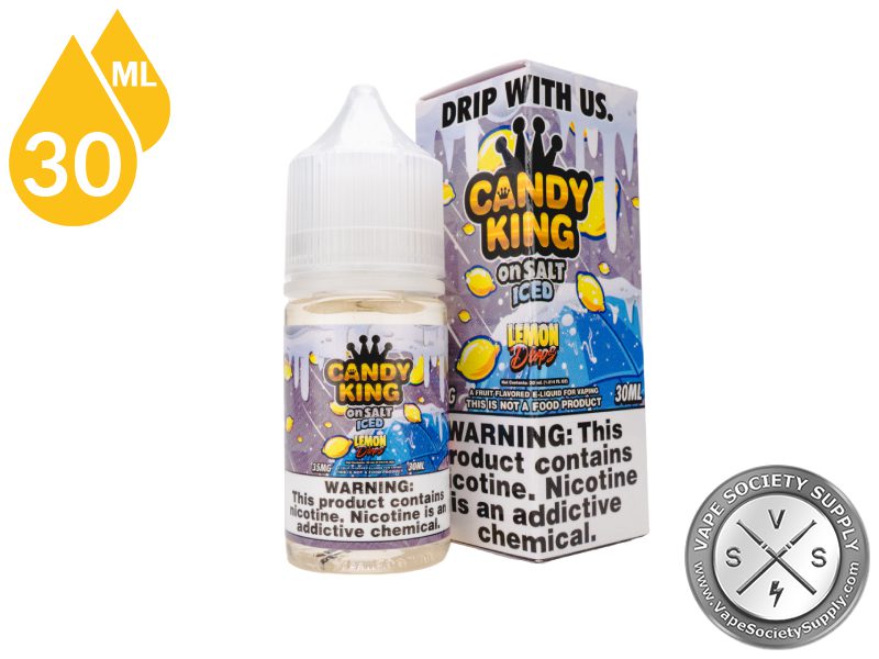 Lemon Drops CANDY KING ON SALT ICED 30ml