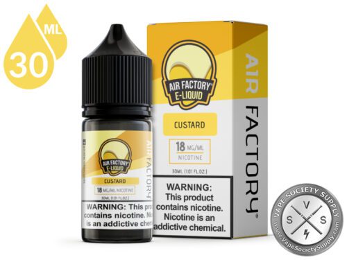 Custard AIR FACTORY SALTS 30ml