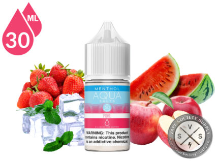 Pure MENTHOL AQUA Synthetic SALTS