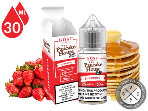Strawberry By The Pancake House Salt vape juice