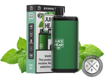 JUICE HEAD 5k DISPOSABLE 5000 PUFF Fresh Mint