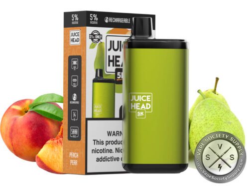 JUICE HEAD 5k DISPOSABLE 5000 PUFF Peach PEar