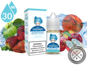 Apple Peach Strawberry ICE THE MAMASAN SALT