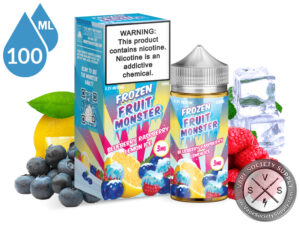 Blueberry Raspberry Lemon ICE FROZEN FRUIT MONSTER LIQUIDS SYN