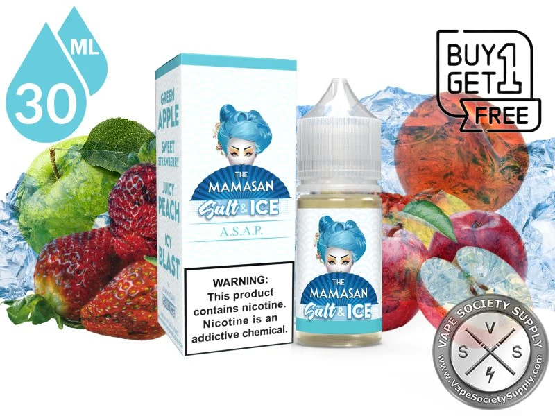 A.S.A.P ICE THE MAMASAN SALT 30ml