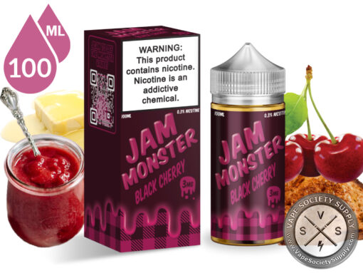 Black Cherry JAM MONSTER LIQUIDS SYN