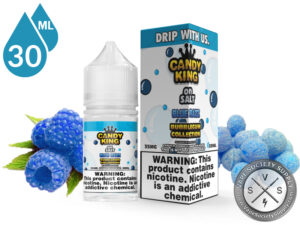 Blue Razz CANDY KING BUBBLEGUM ON SALT COLLECTION