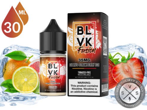Citrus Strawberry ICE BLVK FUSION SALT