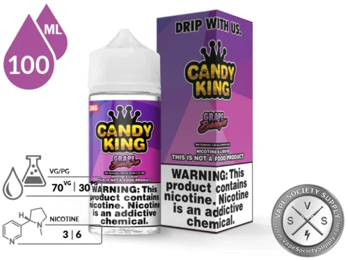 Grape Bubblegum CANDY KING