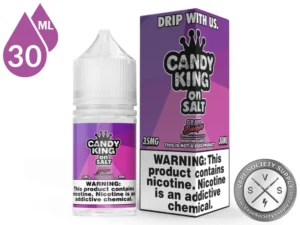 Grape Bubblegum Candy King On Salt
