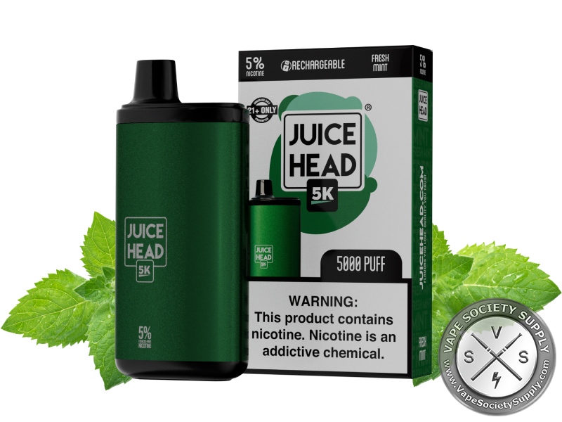 JUICE HEAD 5k DISPOSABLE 5000 PUFF ⋆ $10.99