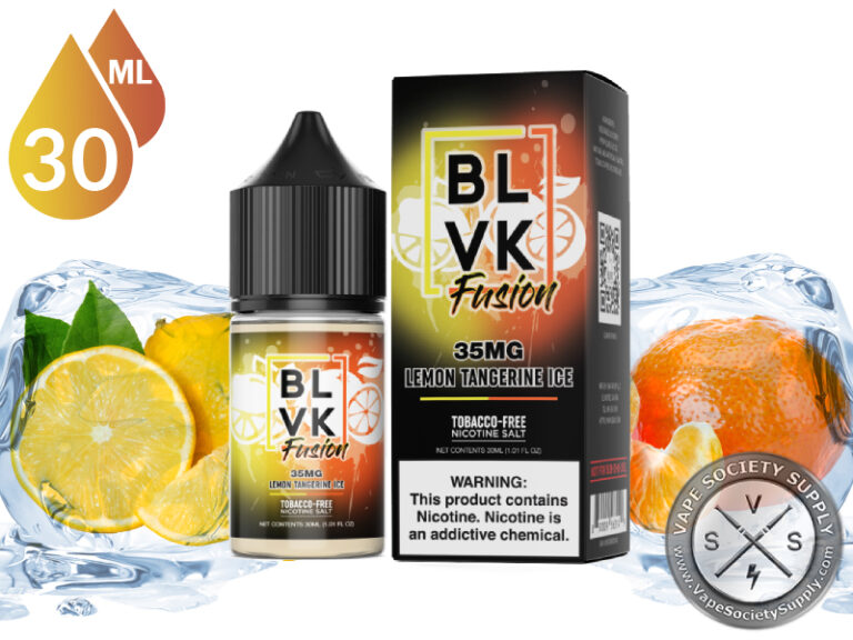 Lemon Tangerine ICE BLVK FUSION SALT