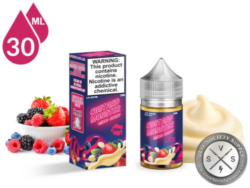 Mixed Berry CUSTARD MONSTER SYN SALT