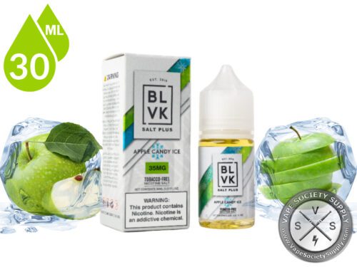 Sour Apple ICE BLVK SALT PLUS