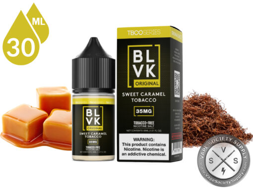 Sweet Caramel Tobacco BLVK ORIGINAL SALT