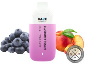 7 DAZE OHMLET DISPOSABLE 7000 PUFF Blueberry Peach