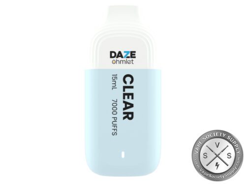 7 DAZE OHMLET DISPOSABLE 7000 PUFF Clear