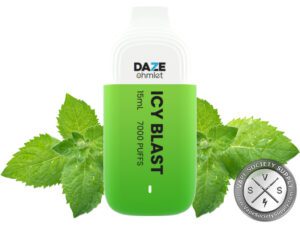 7 DAZE OHMLET DISPOSABLE 7000 PUFF Icy Blast