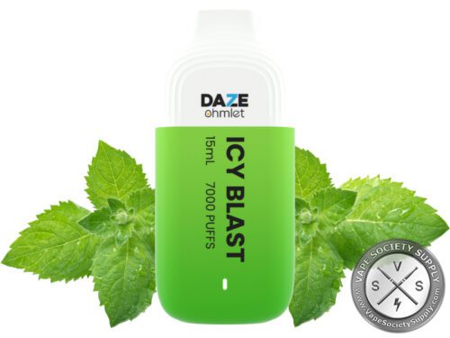 7 DAZE OHMLET DISPOSABLE 7000 PUFF Icy Blast