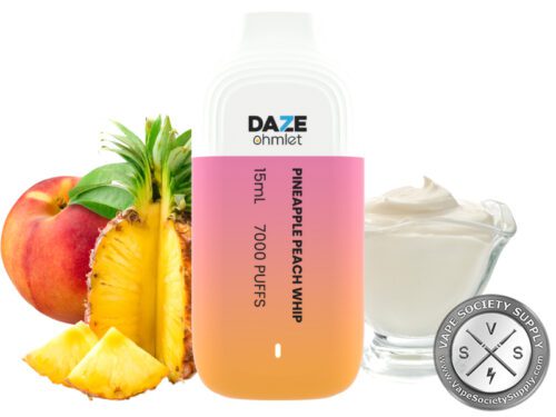 7 DAZE OHMLET DISPOSABLE 7000 PUFF Pineapple Peach Whip