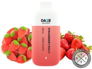 7 DAZE OHMLET DISPOSABLE 7000 PUFF Strawberry Rolly