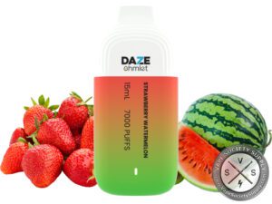 7 DAZE OHMLET DISPOSABLE 7000 PUFF Strawberry Watermelon