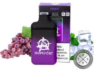 ANARCHIST DISPOSABLE 7000 PUFF Grape on Ice