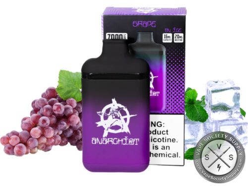 ANARCHIST DISPOSABLE 7000 PUFF Grape on Ice