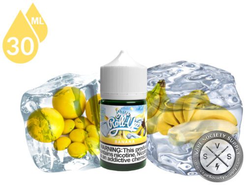 Banana Ice By Juice Roll Upz Salt