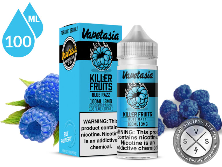 Blue Razz E-Liquid By Vapetasia