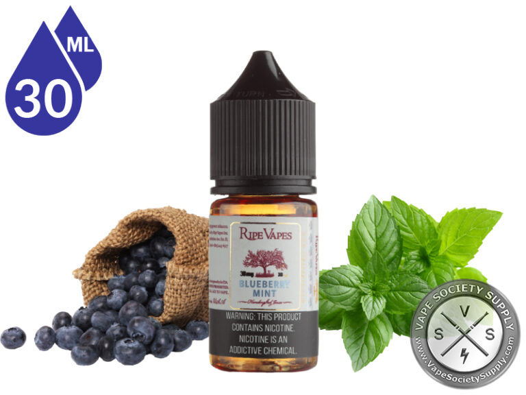 Blueberry Mint by Ripe Vapes Handcrafted Saltz