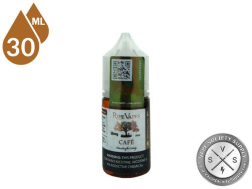 Cafe by Ripe Vapes Handcrafted Saltz 1
