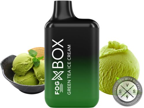 FOG X BOX ORGNX DISPOSABLE 6000 PUFF Green Tea Ice Cream