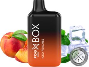 FOG X BOX ORGNX DISPOSABLE 6000 PUFF Iced Peaches
