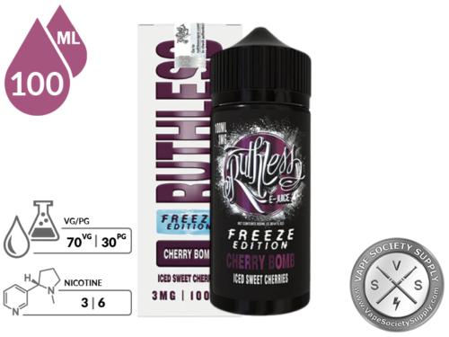 FREEZE Cherry Bomb Ruthless Vapor-2