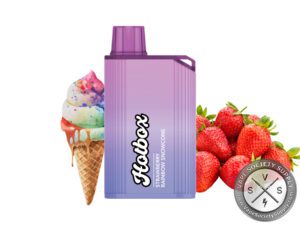 HOTBOX PUFF BRANDS DISPOSABLE 7500 PUFF Strawberry Rainbow Snowcone