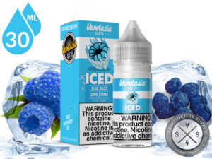 Iced Blue Razz By Vapetasia Salts