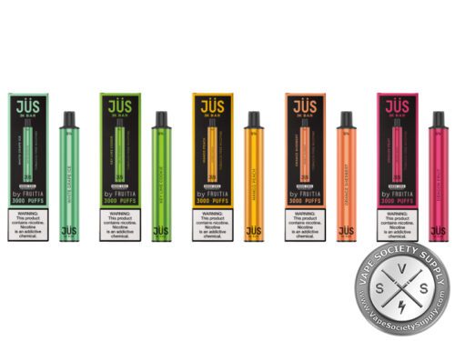 JUS 3K BAR FRUITIA DISPOSABLE 3000 PUFF - 50 MG