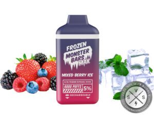 MONSTER BARS MAX DISPOSABLE 6000 PUFF Mixed Berry Ice