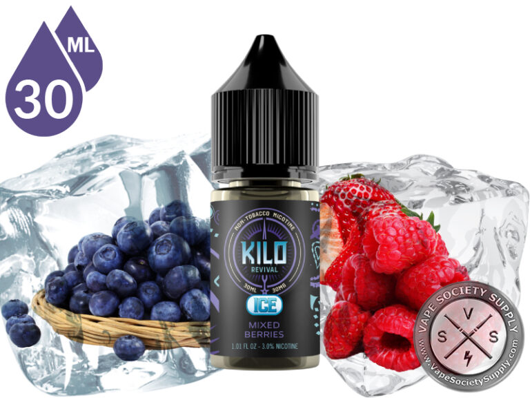 Mixed Berries ICE KILO REVIVAL SALT NTN